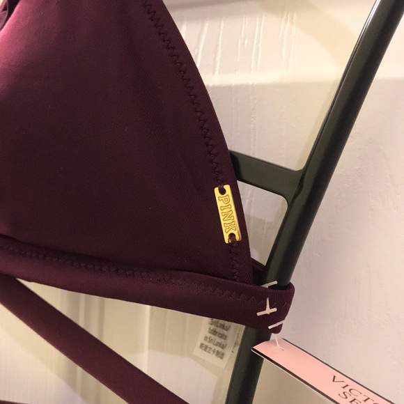 Top only 💖Victoria’s Secret PINK Bikini Stripy - Picture 4 of 5